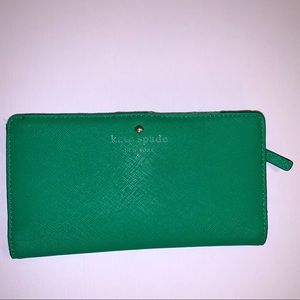 Kate Spade green wallet